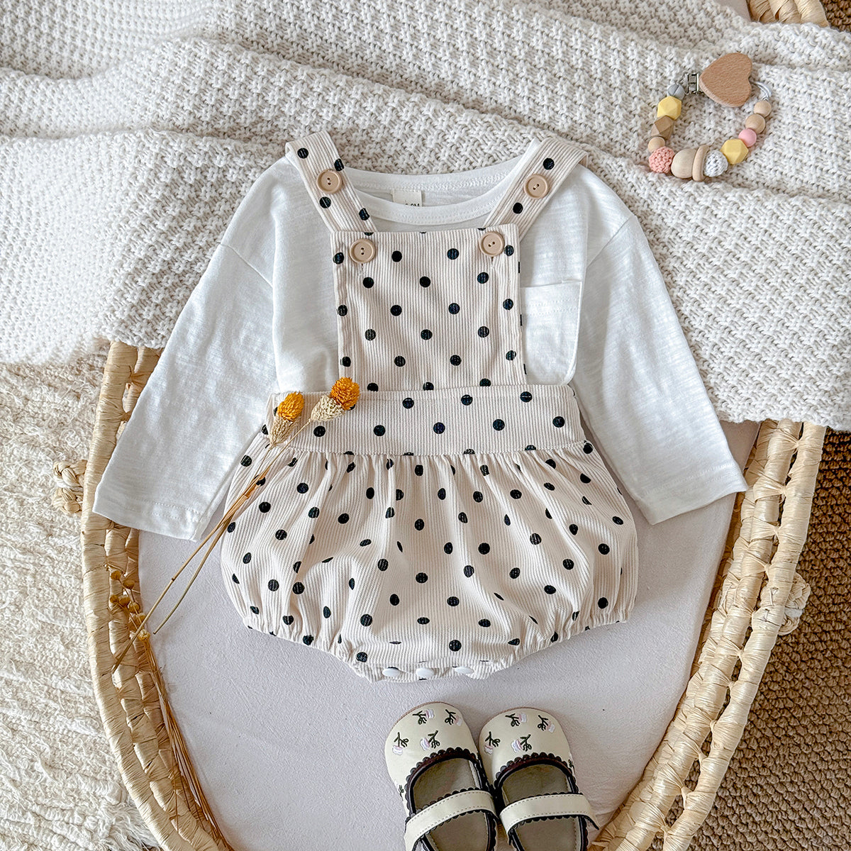 Luna Dot Romper